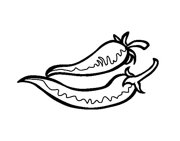 jalapeno coloring pages - photo #16