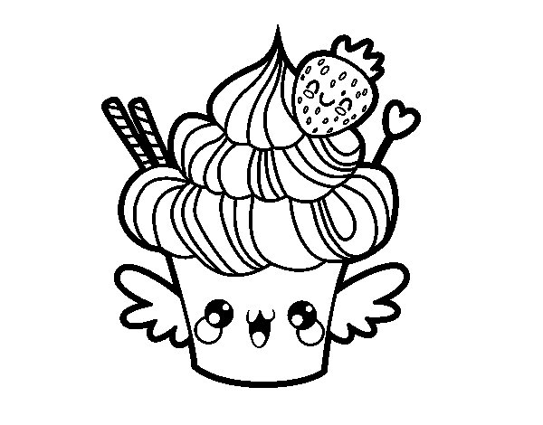macaron coloring pages - photo #38