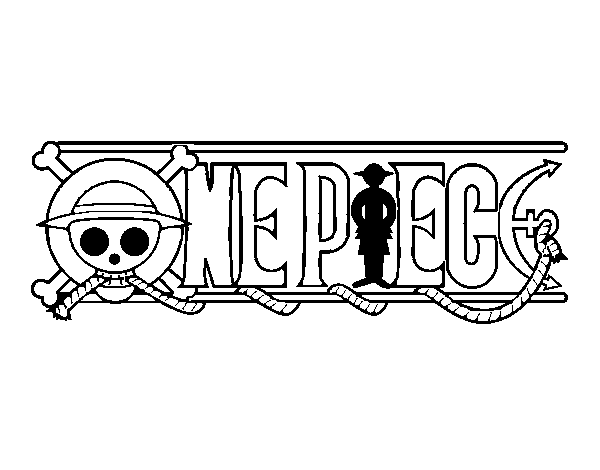 One Piece Logo Black And White HD Wallpapers and Photos